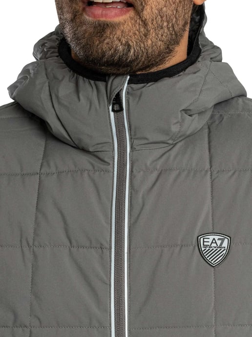 EA7 Train Premium Jacke, Grau - Image 5