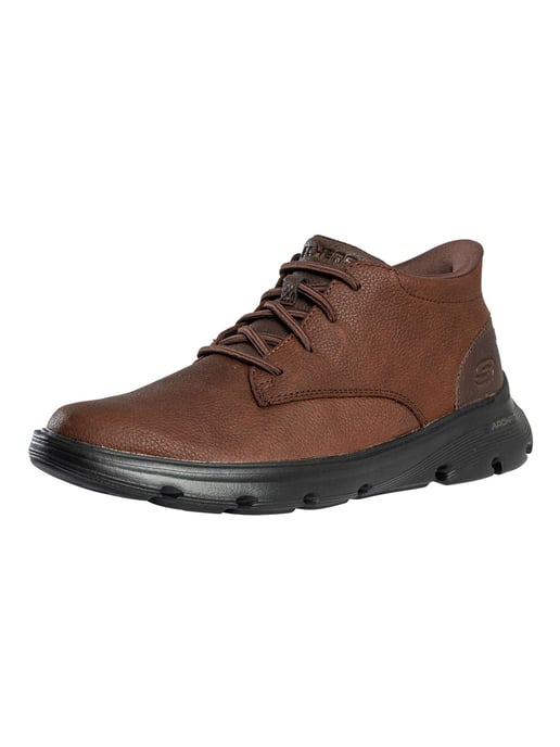 Skechers Garza Ridley Boots Mit Entspannter Passform Und Fußgewölbepassform, Braun - Image 1