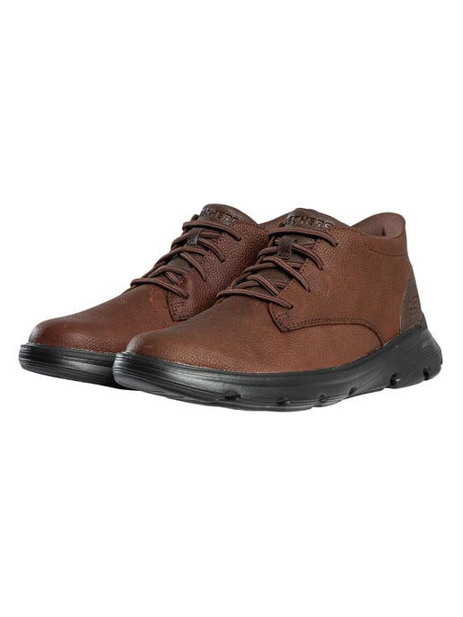 Skechers Garza Ridley Boots Mit Entspannter Passform Und Fußgewölbepassform, Braun - Image 2