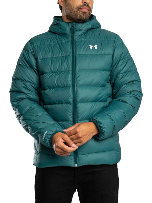 Under Armour Legend Daunenjacke Mit Kapuze, Grün - Image 2