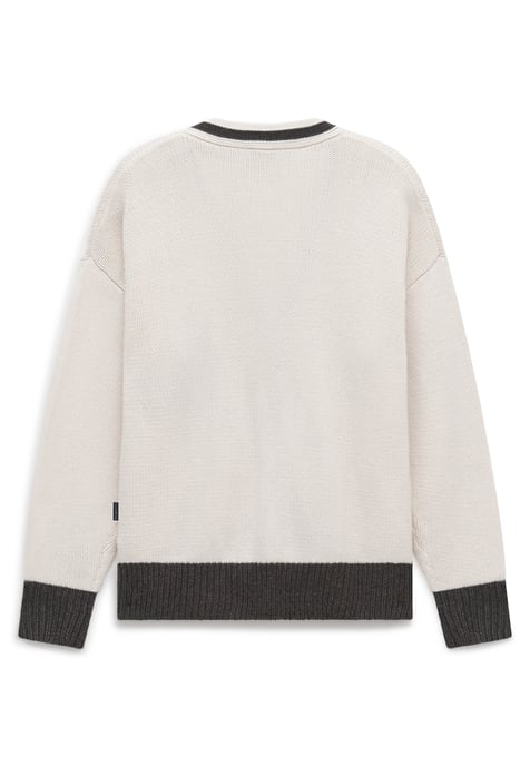 Bugatti Herren Strickjacke Wollmix V-Ausschnitt Logo - Image 5