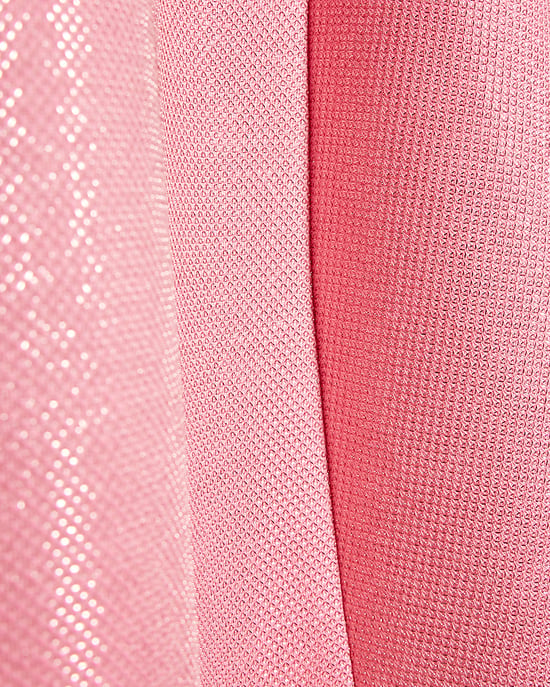 River Island Mädchen Skaterkleid Rosa mit Glitzerschleife Ärmellos - Image 3