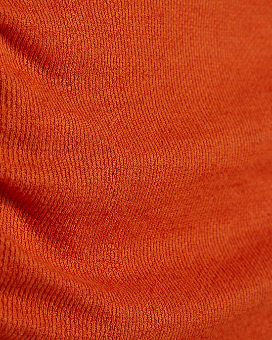 River Island Damen Drapiertes Oberteil Orange Mit Bündchenabschluss - Image 5