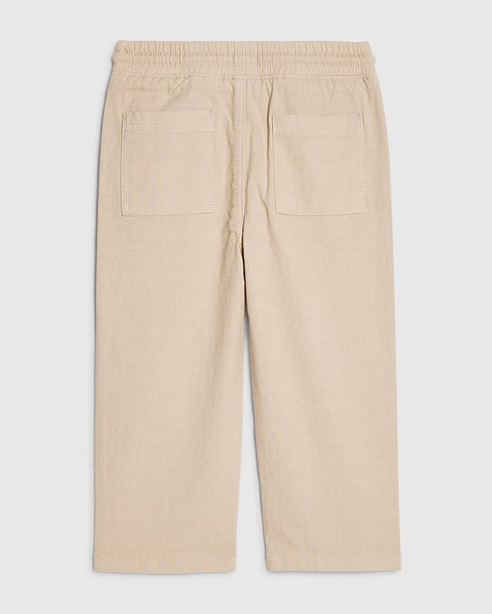 River Island Mini Jungenhose Beige zum Hineinschlüpfen mit Kordelzug - Image 4
