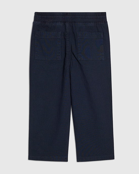 River Island Jungen Minihose Marineblau mit Kordelzugbund zum Hineinschlüpfen - Image 4