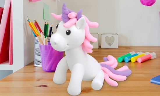 Make Your Own Dough Unicorn Children's Craft Kit - Image 5