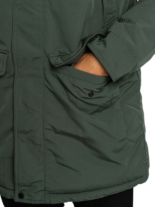 Superdry Everest Kunstpelz-Parkajacke, Grün - Image 4
