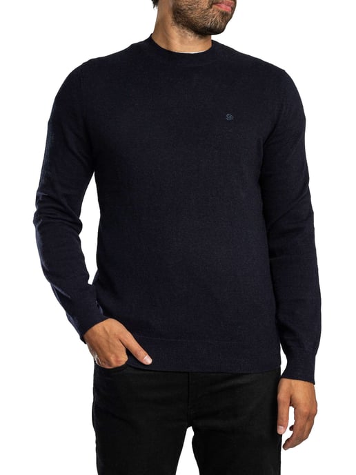 Superdry Strickwaren Aus Essentieller Wollmischung, Blau - Image 1