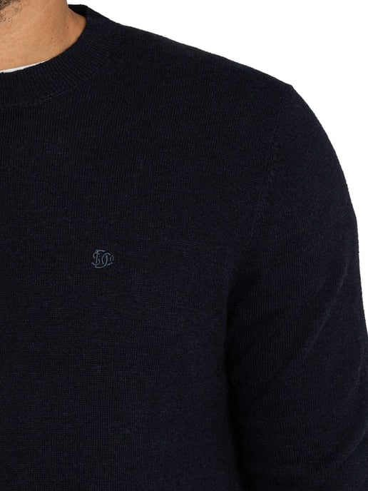 Superdry Strickwaren Aus Essentieller Wollmischung, Blau - Image 4