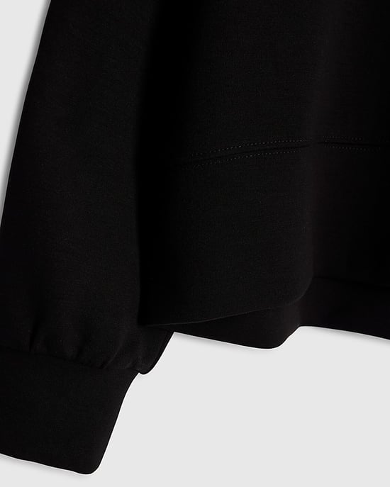 River Island Mädchen-Hoodie Schwarz mit Nieten Langarm - Image 3