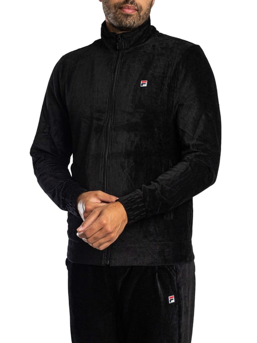 Fila Walter Cord-Trainingsjacke, Schwarz - Image 1