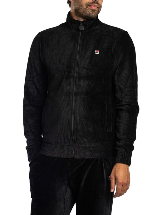 Fila Walter Cord-Trainingsjacke, Schwarz - Image 2