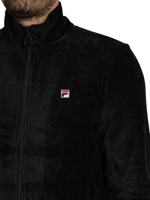 Fila Walter Cord-Trainingsjacke, Schwarz - Image 4