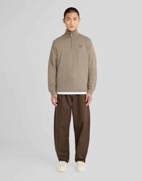 Lyle & Scott Loopback-Sweatshirt mit 1/4-Reißverschluss - Image 2