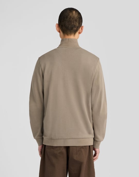 Lyle & Scott Loopback-Sweatshirt mit 1/4-Reißverschluss - Image 4