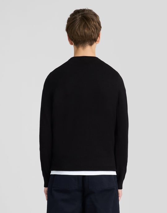 Baumwollpullover mit Rundhalsausschnitt - Image 3