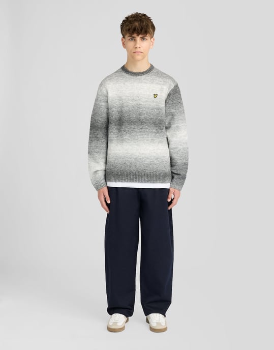 Ombre Rundhalspullover - Image 2