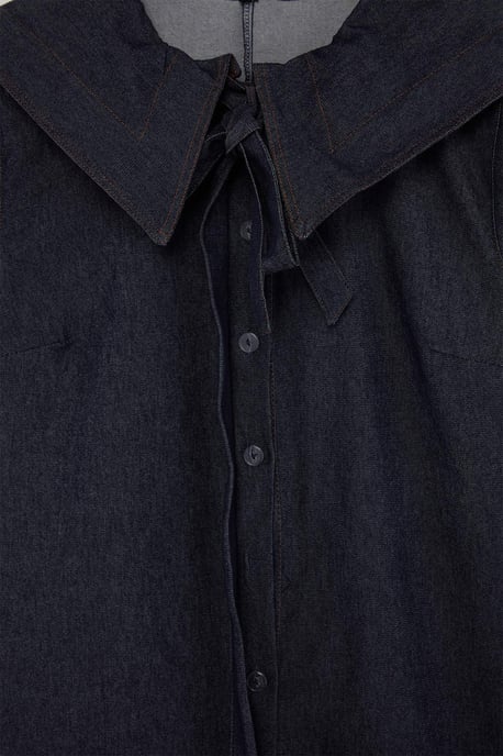 Trendyol Curve Damen Dunkelblau Einfarbig Kurz / Mini Kurz Gerade Große Größen Kleid - Image 5