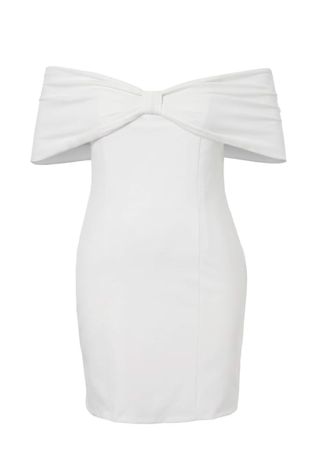 Trendyol Curve Damen Weiß Einfarbig Kurz / Mini Ärmellos Bodycon Große Größen Kleid - Image 5