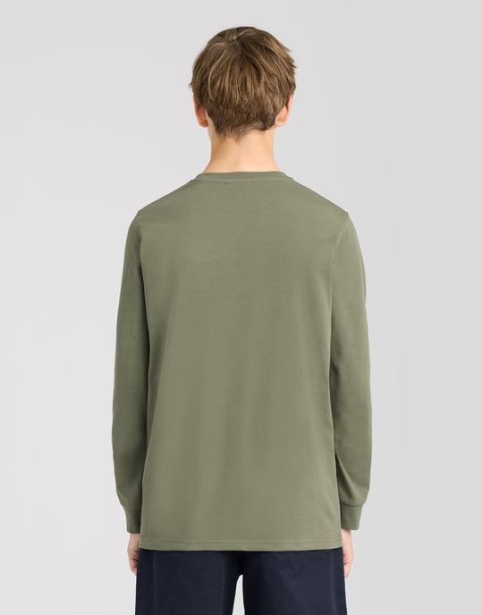 Schlichtes LS-T-Shirt - Image 4