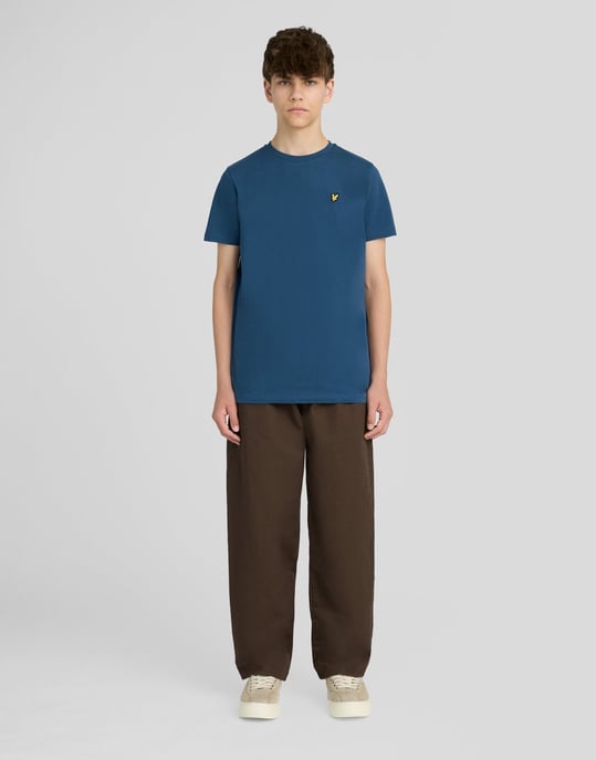 Lyle & Scott Unifarbenes T-Shirt - Image 2