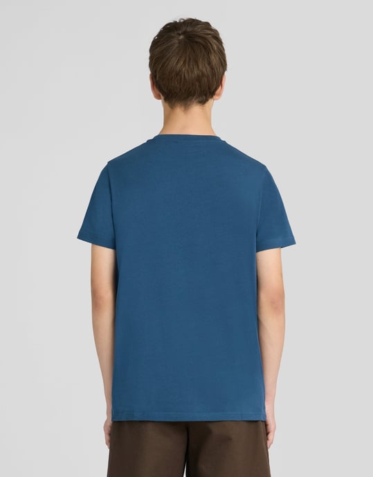 Lyle & Scott Unifarbenes T-Shirt - Image 4