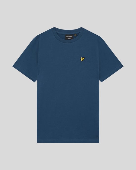 Lyle & Scott Unifarbenes T-Shirt - Image 5