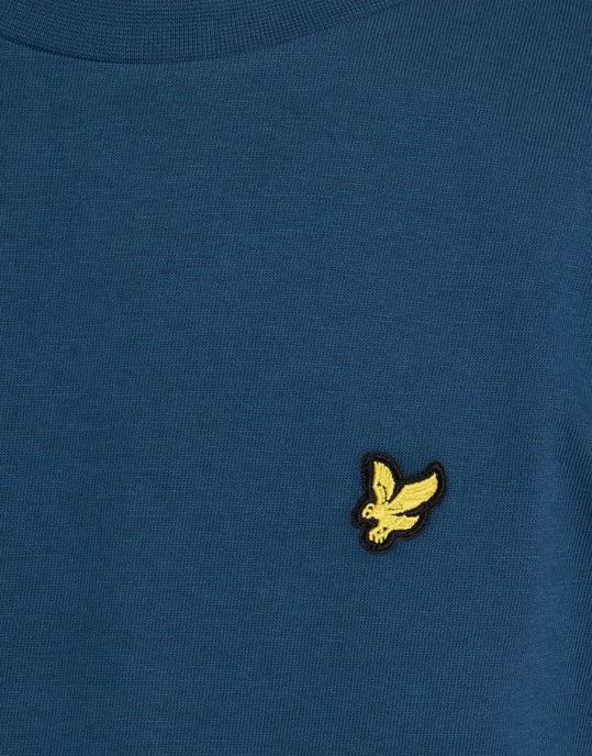 Lyle & Scott Unifarbenes T-Shirt - Image 6