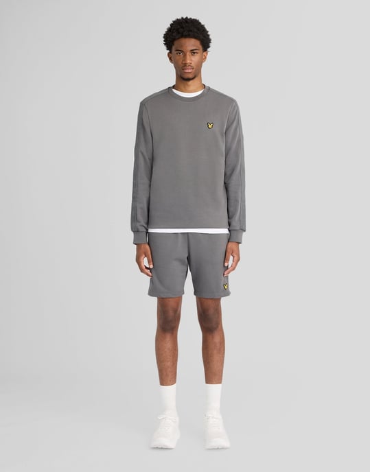 Jacquard-Tape-Sweatshirt mit Rundhalsausschnitt - Image 2