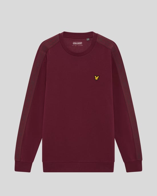 Jacquard-Tape-Sweatshirt mit Rundhalsausschnitt - Image 5