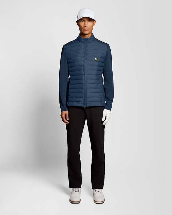 Lyle & Scott Golfjacke mit Steppung und durchgehendem Reißverschluss - Image 2