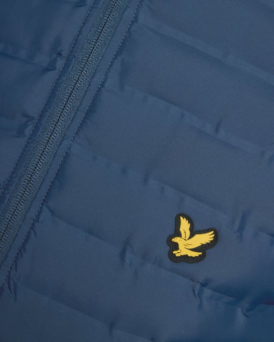 Lyle & Scott Golfjacke mit Steppung und durchgehendem Reißverschluss - Image 6
