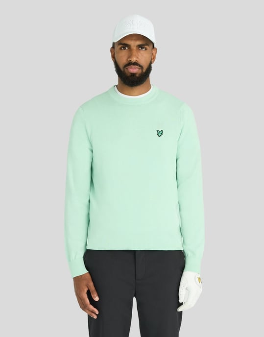 Golf Polyblend Rundhals-Pullover - Image 1