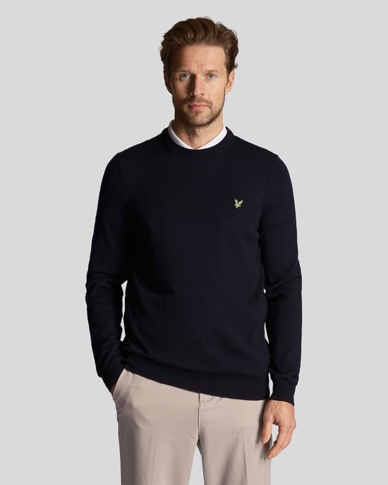 Golf Polyblend Rundhalspullover - Image 1
