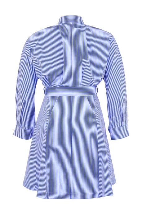 Trendyol Curve Damen Blau Einfarbig Kurz / Mini Lang Casual Hemdblusenkleid Große Größen Kleid - Image 5
