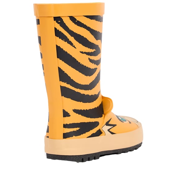 Trespass - Tiger Gummistiefel für Kinder (Gelb/Schwarz) - Image 2