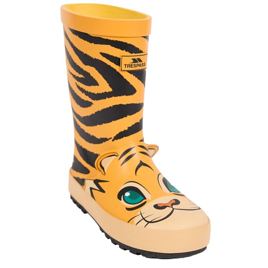 Trespass - Tiger Gummistiefel für Kinder (Gelb/Schwarz) - Image 6