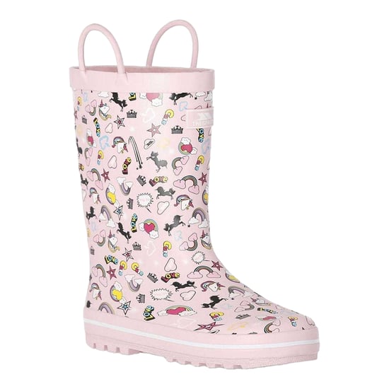 Trespass - Einhorn und Regenbogen Gummistiefel für Mädchen (Pink) - Image 4