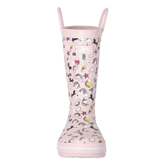Trespass - Einhorn und Regenbogen Gummistiefel für Mädchen (Pink) - Image 5