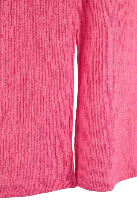 Trendyol Curve Damen Rosa Einfarbig Kurz / Mini Kurz Casual A-Linie Große Größen Kleid - Image 5