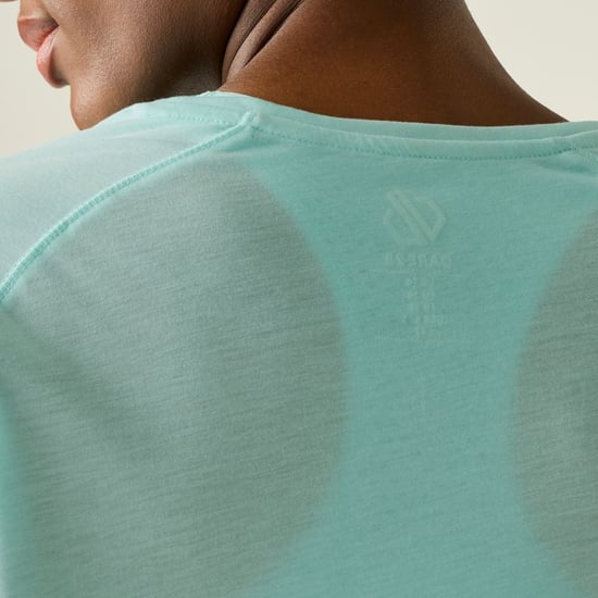 Dare 2B - "Serenity" T-Shirt für Damen, Langärmlig (Wasser Blau) - Image 4