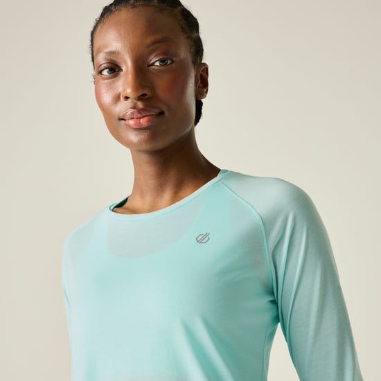 Dare 2B - "Serenity" T-Shirt für Damen, Langärmlig (Wasser Blau) - Image 5