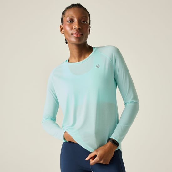Dare 2B - "Serenity" T-Shirt für Damen, Langärmlig (Wasser Blau) - Image 6
