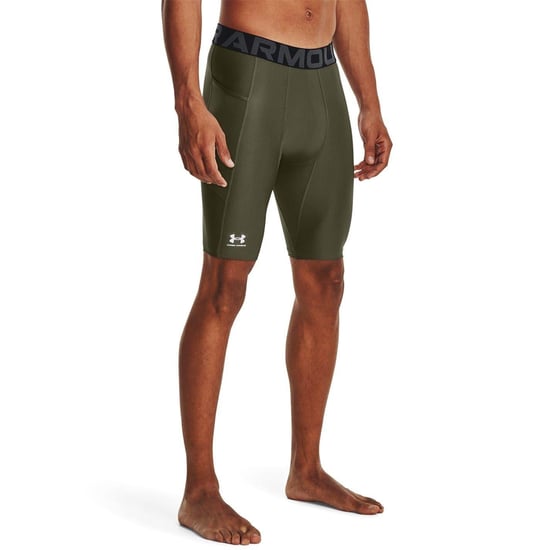Under Armour - "HeatGear" Kompressions-Shorts für Herren (Marine OD Grün) - Image 2