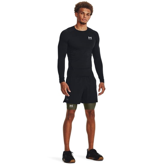 Under Armour - "HeatGear" Kompressions-Shorts für Herren (Marine OD Grün) - Image 4