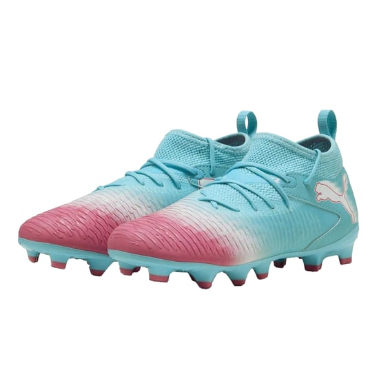 Puma - "Future 8 Match" Künstlicher Boden Fußballschuhe für Kinder (Blau/Weiß) - Image 5