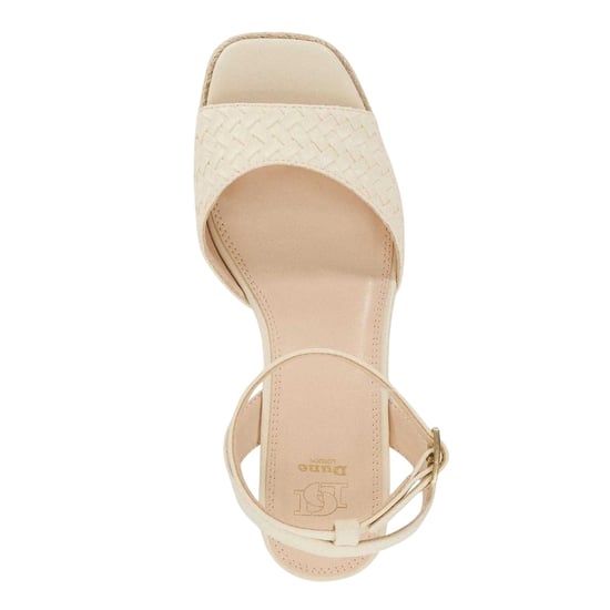 Dune London - "Kerries" Espadrille Sandalen mit Keilabsatz für Damen, High Heel (Naturweiß) - Image 3