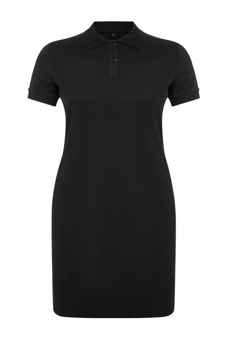Trendyol Curve Damen Schwarz Einfarbig Kurz / Mini Kurz Casual Gerade Große Größen Kleid - Image 4
