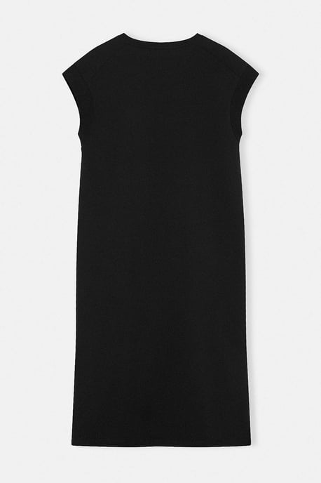 Trendyol Curve Damen Schwarz Einfarbig Kurz / Mini Kurz Casual A-Linie Große Größen Kleid - Image 4