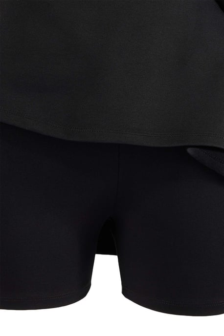 Trendyol Curve Damen Schwarz Einfarbig Kurz / Mini Kurz Casual Skater Große Größen Kleid - Image 5
